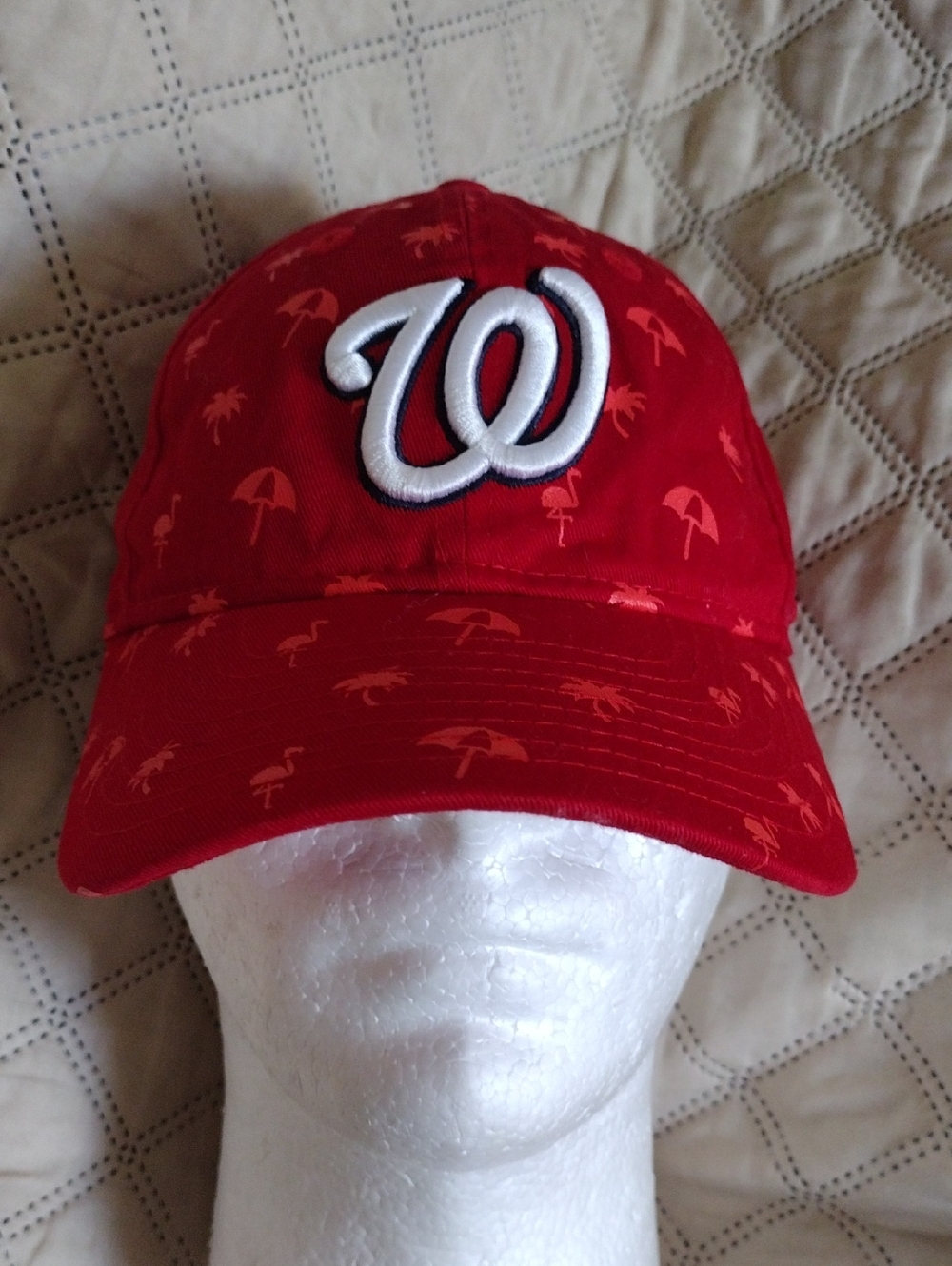 New Era 9Twenty Washington Nationals Adjustable Back Strap Hat.  Youth.